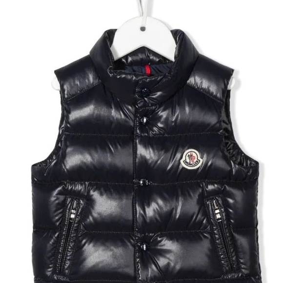 Moncler Enfant - padded logo-patch gilet - Picture 3 of 5